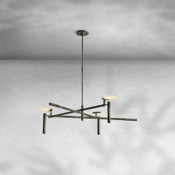 Lumora Round Chandelier 45“ - Arialamps