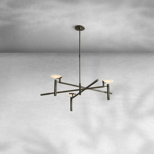 Lumora Round Chandelier 45“ - Arialamps