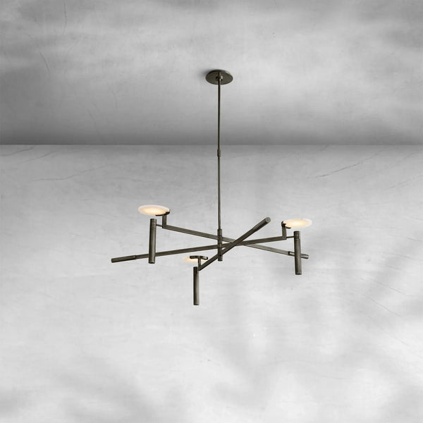 Lumora Round Chandelier 45“ - Arialamps