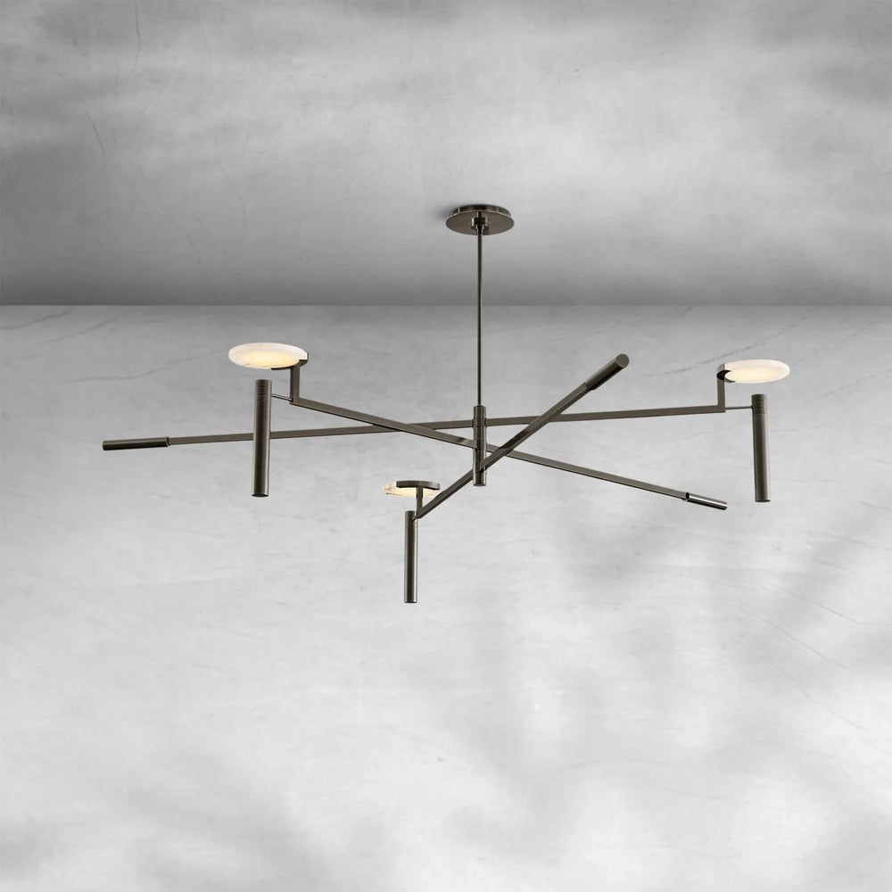 Lumora Round Chandelier 60” - Arialamps