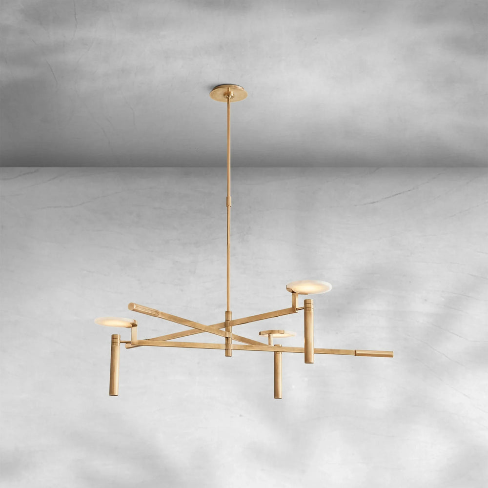 Lumora Round Chandelier 45“ - Arialamps