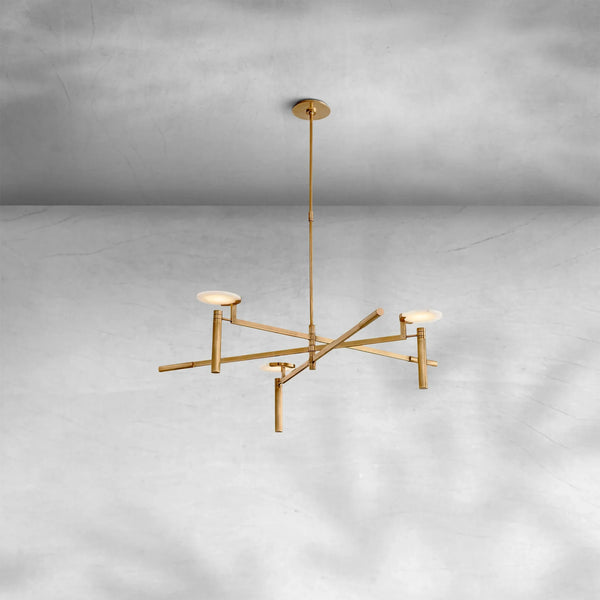 Lumora Round Chandelier 45“ - Arialamps