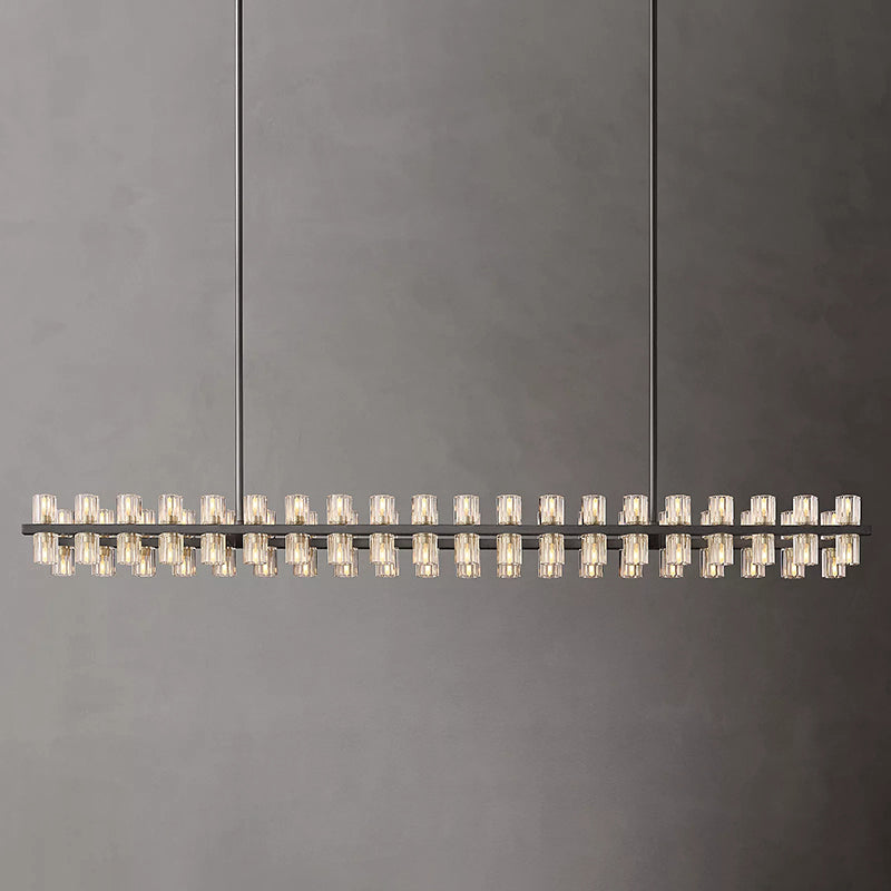 Reger Crystal Rectangular Chandelier48" 54" 72"
