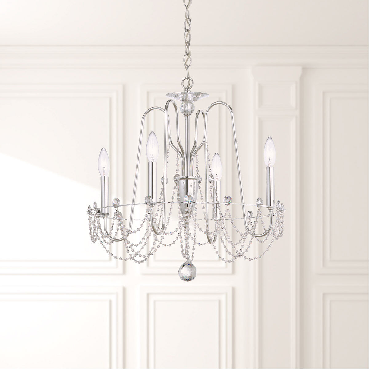 Esmeralda Crystal Chandelier 21"