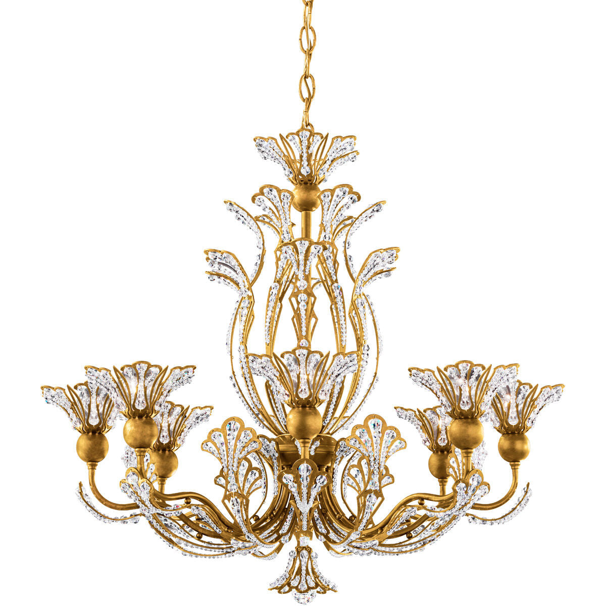 Rivendell 8 Light Crystal Chandelier 26"