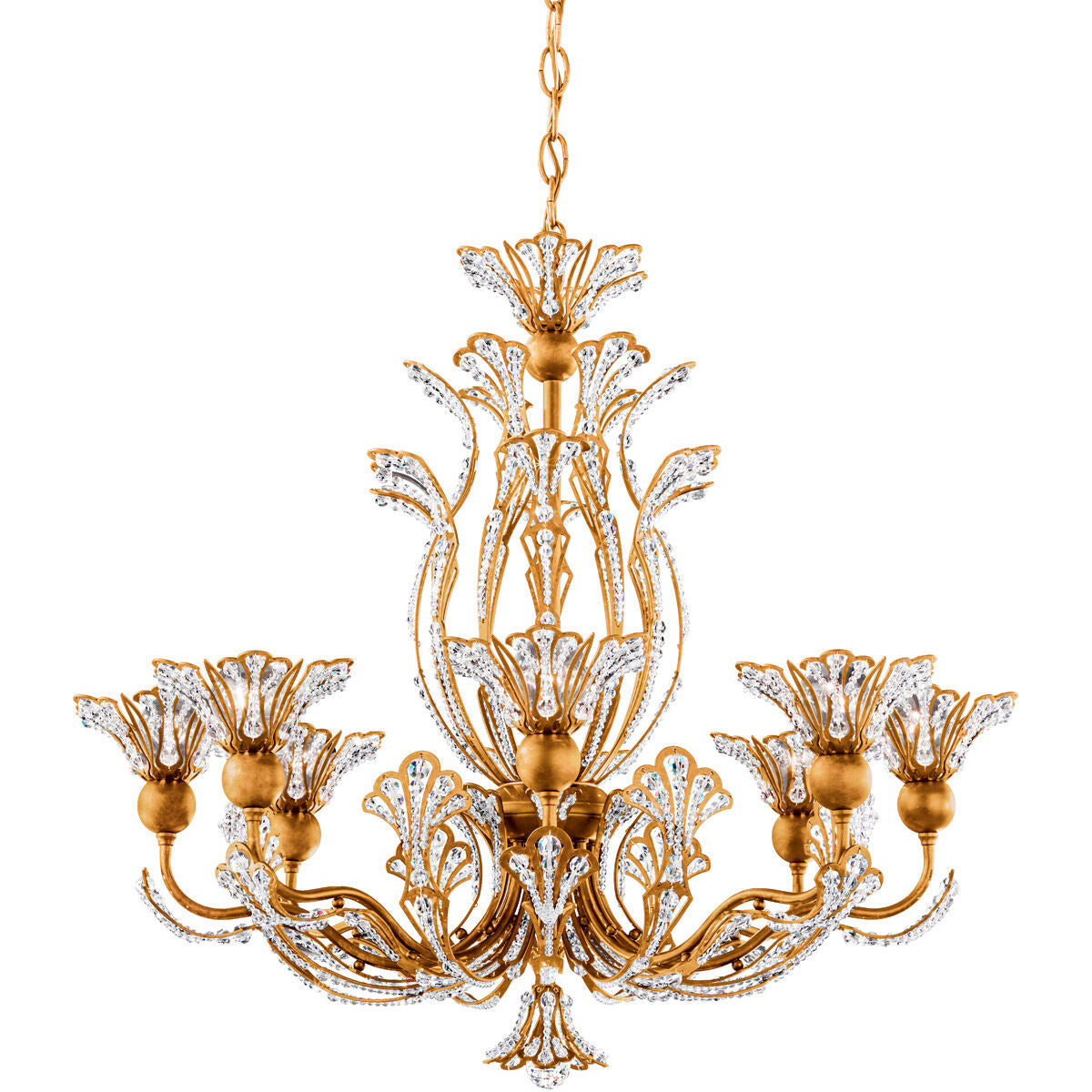 Rivendell 8 Light Crystal Chandelier 26"