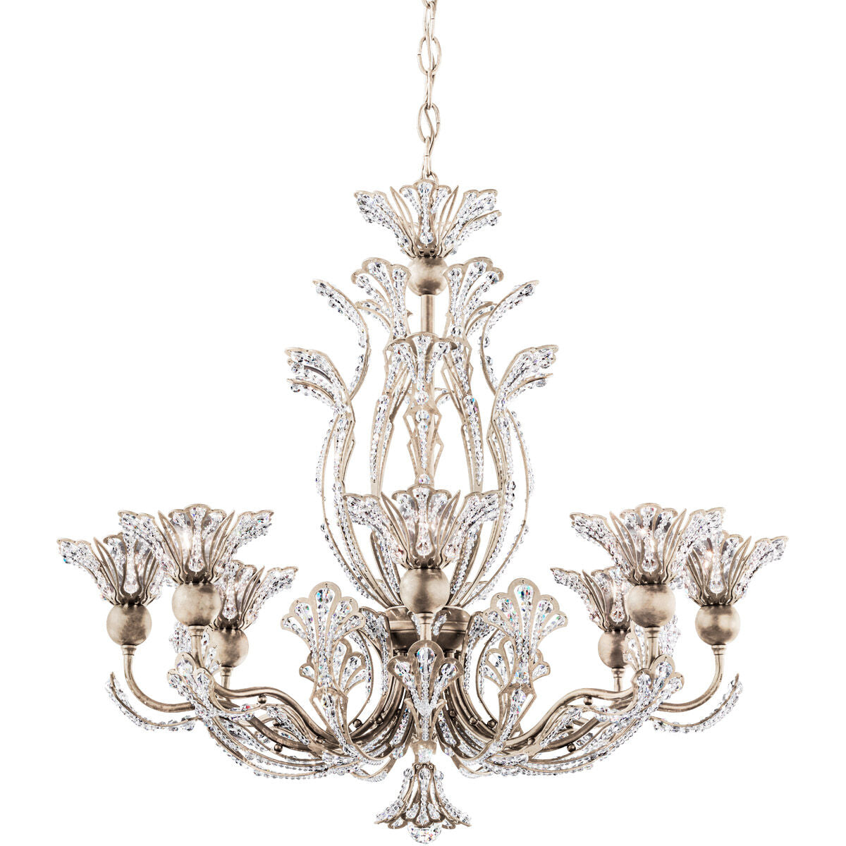 Rivendell 8 Light Crystal Chandelier 26"
