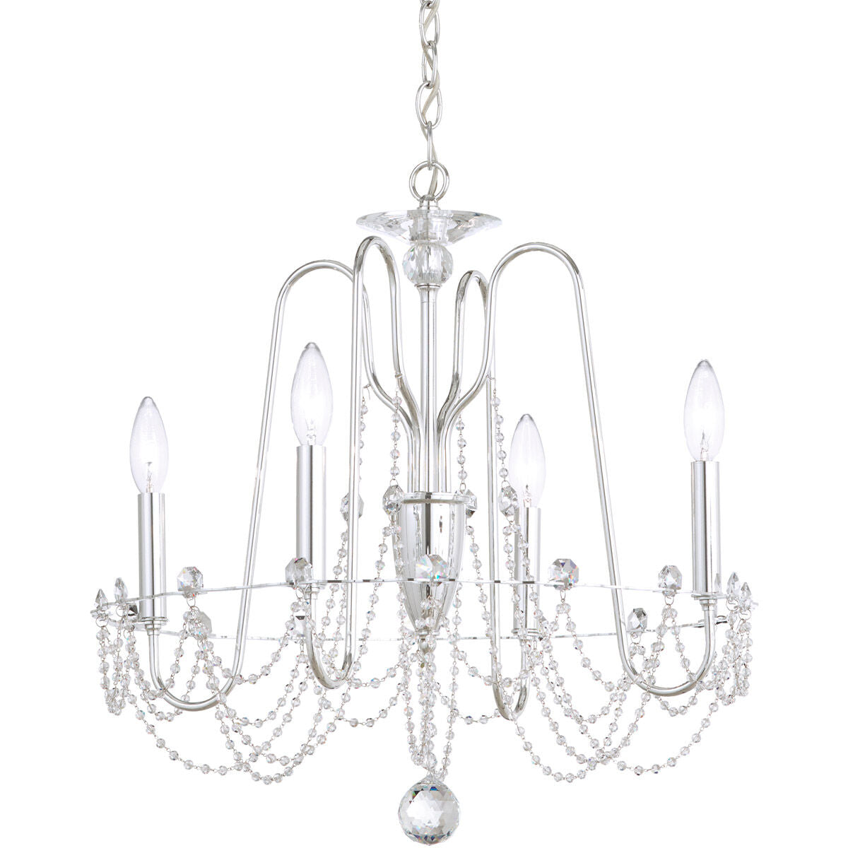 Esmeralda Crystal Chandelier 21"