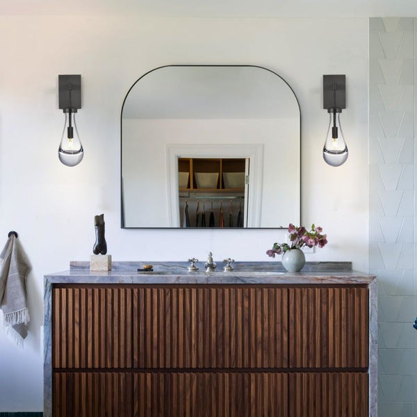 Raindrop Sconce Rod & Cord-wall sconce for bedroom,wall sconce for dining room,wall sconce for stairways,wall sconce for foyer,wall sconce for bathrooms,wall sconce for kitchen,wall sconce for living room-Arialamps