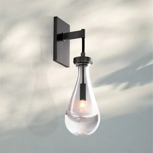 Raindrop Sconce Rod & Cord-wall sconce for bedroom,wall sconce for dining room,wall sconce for stairways,wall sconce for foyer,wall sconce for bathrooms,wall sconce for kitchen,wall sconce for living room-Arialamps