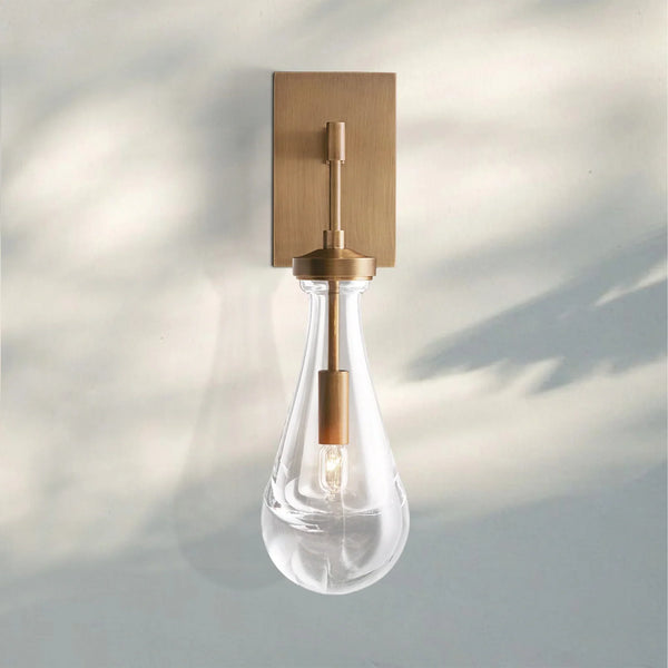 Raindrop Sconce Rod & Cord-wall sconce for bedroom,wall sconce for dining room,wall sconce for stairways,wall sconce for foyer,wall sconce for bathrooms,wall sconce for kitchen,wall sconce for living room-Arialamps