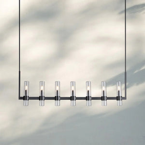 Ravella Glass Linear Chandelier-