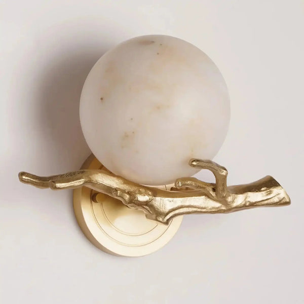 Retro Twigs Alabaster Wall Lamp - Arialamps