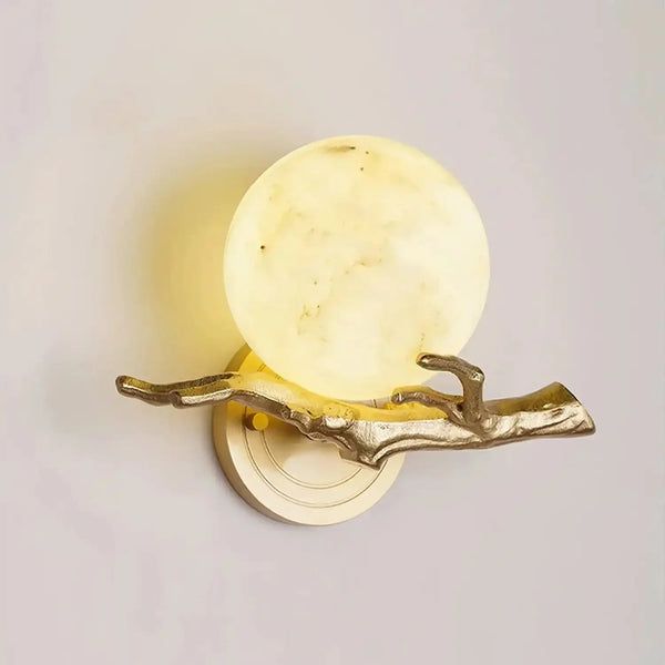 Retro Twigs Alabaster Wall Lamp - Arialamps