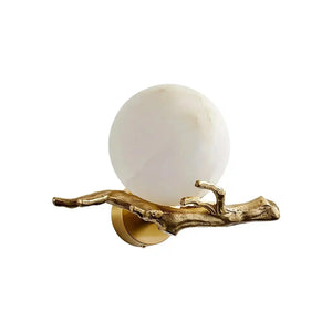 Retro Twigs Alabaster Wall Lamp - Arialamps