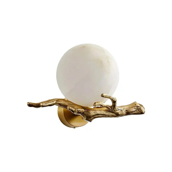 Retro Twigs Alabaster Wall Lamp - Arialamps