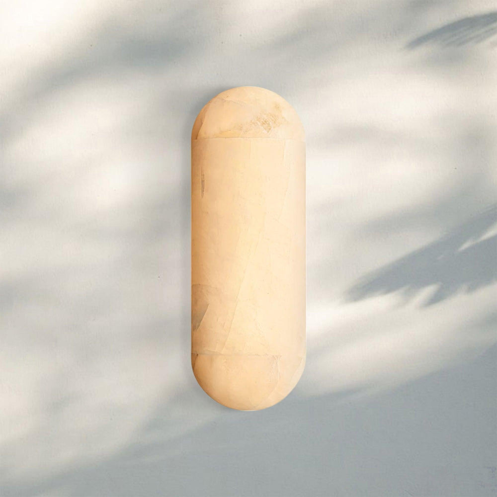 Rivaga Lisse Alabaster Sconce 14" 18" 24"-14''-