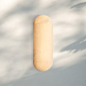 Rivaga Lisse Alabaster Sconce 14" 18" 24"-18''-