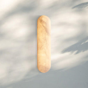 Rivaga Lisse Alabaster Sconce 14" 18" 24"-24''-