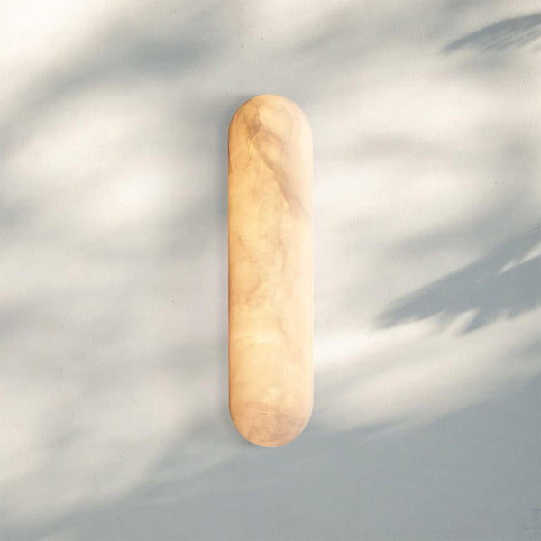 Rivaga Lisse Alabaster Sconce 14" 18" 24"-24''-