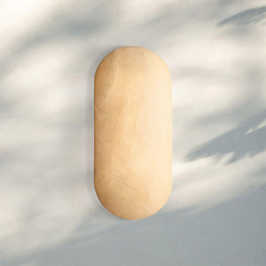 Rivaga Lisse Alabaster Sconce 14" 18" 24"-14''-