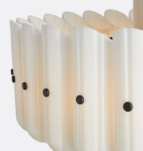 Lorna LED Double Tier Chandelier 25" 35" 46"