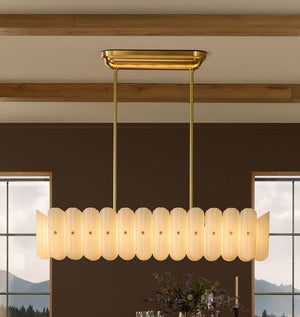 Lorna LED Linear Chandelier 55"