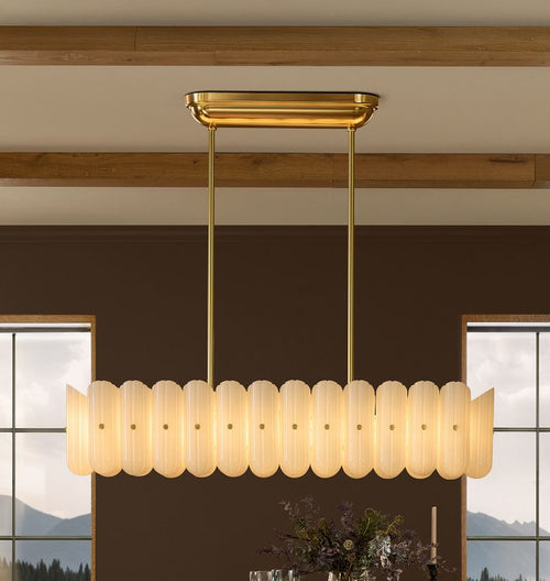 Lorna LED Linear Chandelier 55"