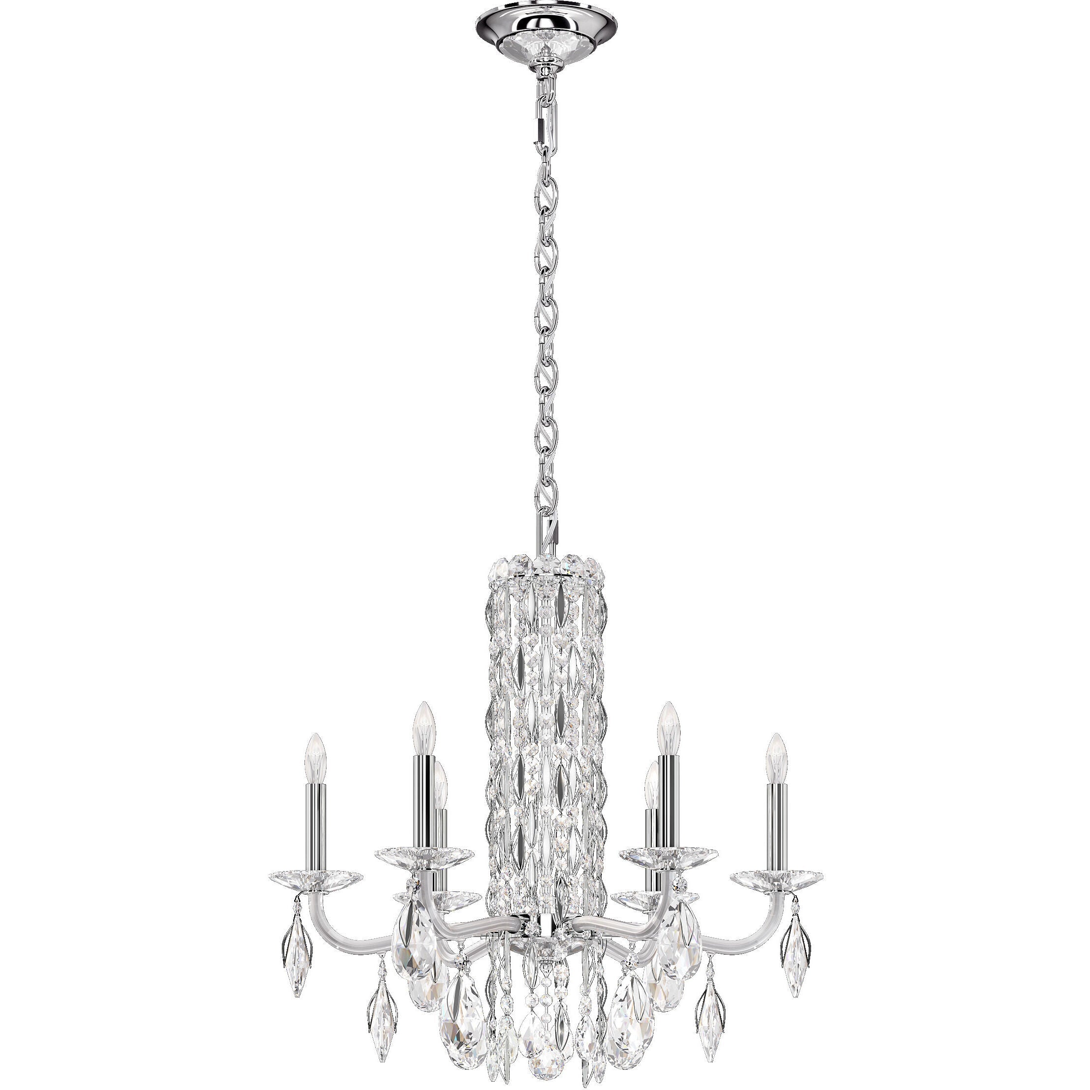 Siena 6-light Crystal Chandelier 24"