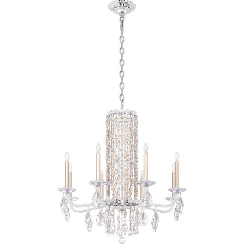 Siena 8-light crystal chandelier30"