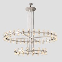 Reger Crystal 2-Tier Round Chandelier 60“