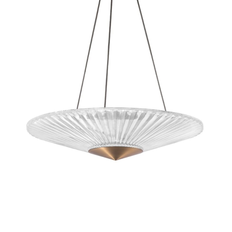 Aria S7224 Origami 1-lt 24" LED Pendant