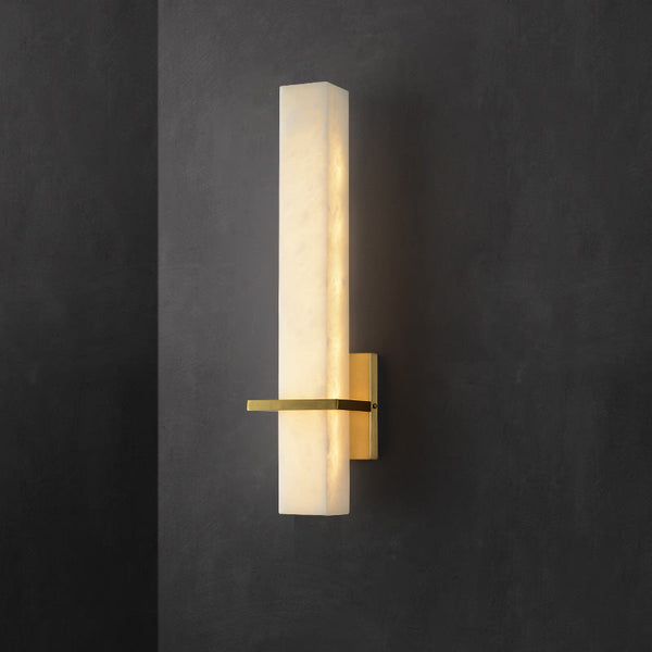Serene Alabaster Linear Sconce chandeliers for dining room,chandeliers for stairways,chandeliers for foyer,chandeliers for bedrooms,chandeliers for kitchen,chandeliers for living room Kevinstudiolives