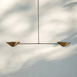 Simms 2 - Light Linear Chandelier - Arialamps