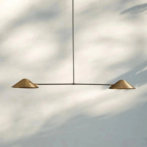 Simms 2 - Light Linear Chandelier - Arialamps