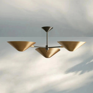 Simms 3 - Light Flush Mount - Arialamps