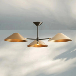 Simms 3 - Light Flush Mount - Arialamps