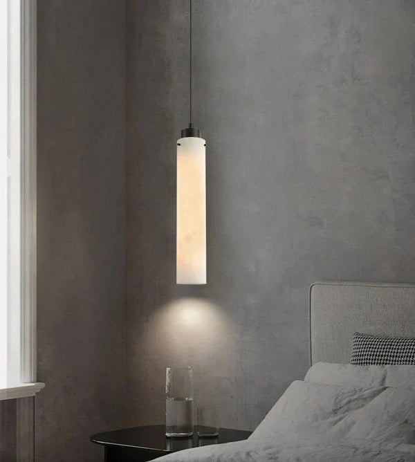 Simple marble pendant lamp - Arialamps
