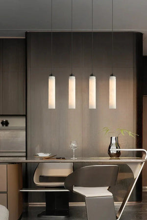 Simple marble pendant lamp - Arialamps