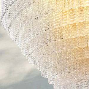 Sirena Smoke Round Chandelier 41" 52‘’ 65‘’-