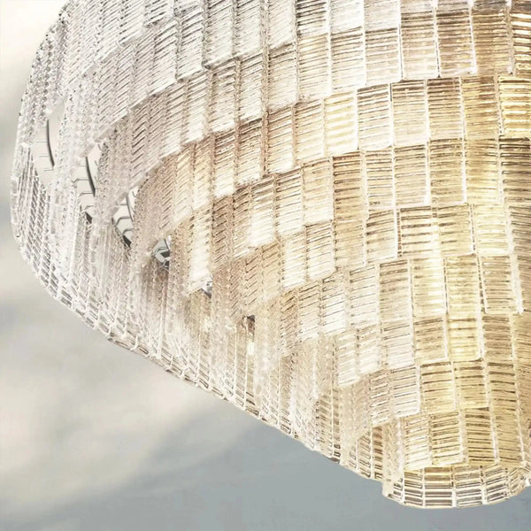 Sirena Smoke Round Chandelier 41" 52‘’ 65‘’-