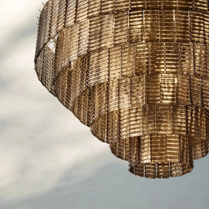 Sirena Smoke Round Chandelier 41" 52‘’ 65‘’-