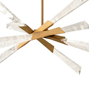 Solitude LED Semi Flush Mount Ceiling Light - Arialamps