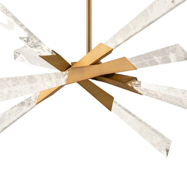 Solitude LED Semi Flush Mount Ceiling Light - Arialamps