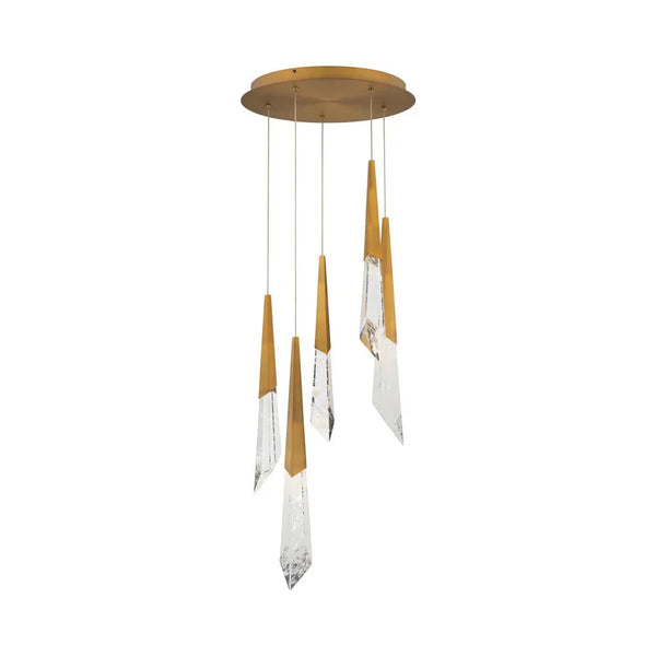 Solitude Round LED Multi Chandelier - Arialamps
