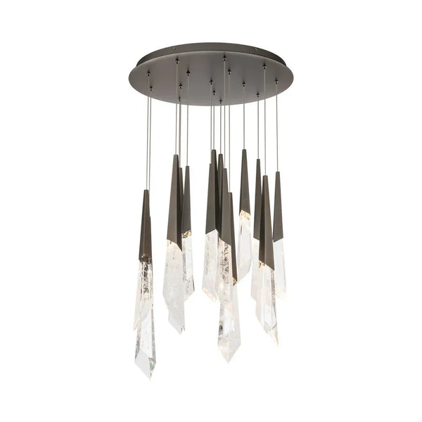 Solitude Round LED Multi Chandelier - Arialamps