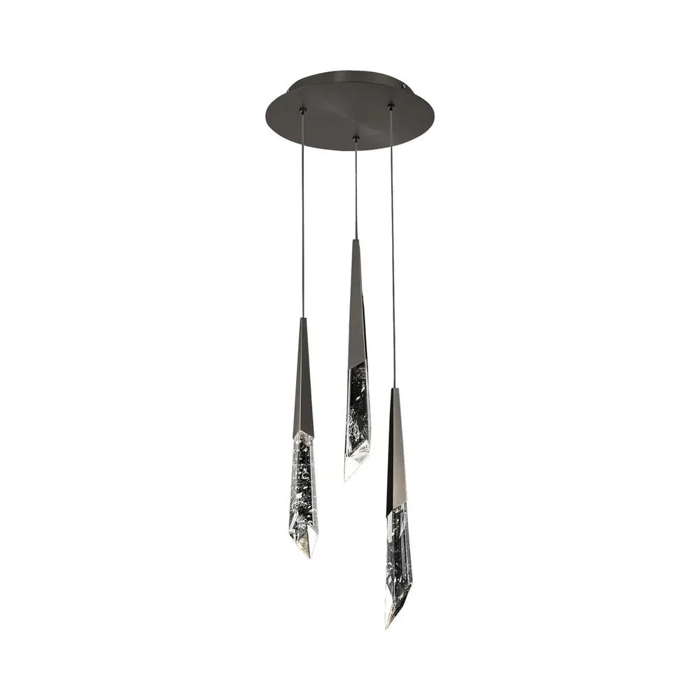 Solitude Round LED Multi Chandelier - Arialamps