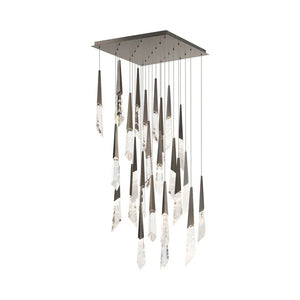 Solitude Square LED Multi Pendant Light - Arialamps