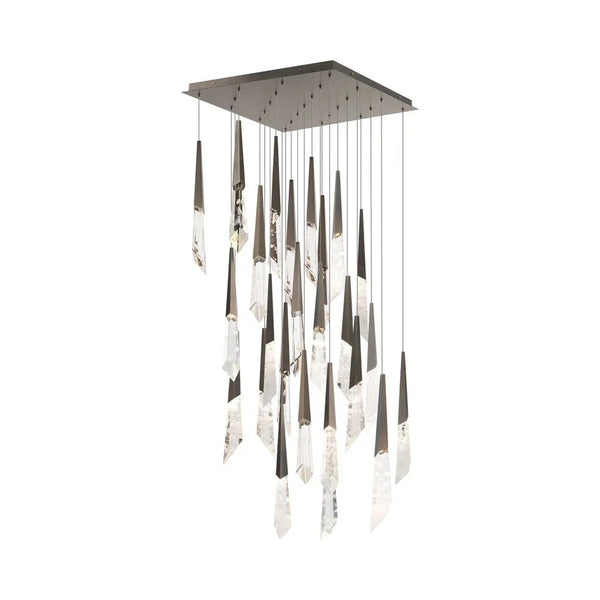 Solitude Square LED Multi Pendant Light - Arialamps