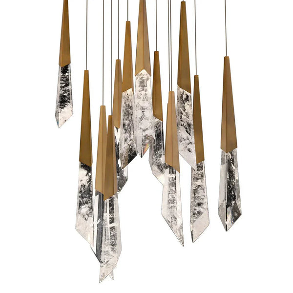 Solitude Square LED Multi Pendant Light - Arialamps